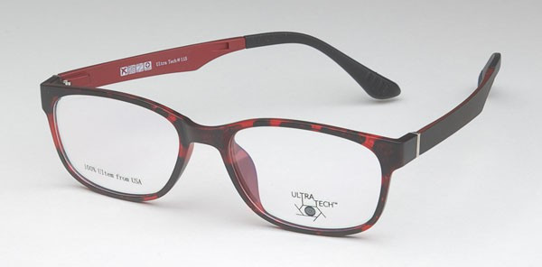 Ultra Tech UT115 Eyeglasses, 3 - Matte Wine Demi