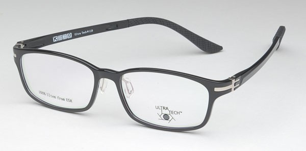 Ultra Tech UT119 Eyeglasses, 1 - Shiny Black