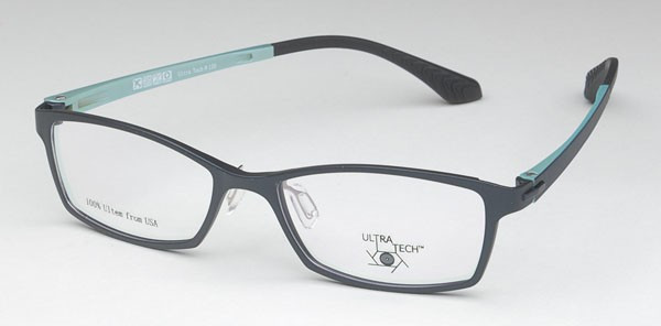 Ultra Tech UT120 Eyeglasses, 2 - Matte Black/Navy