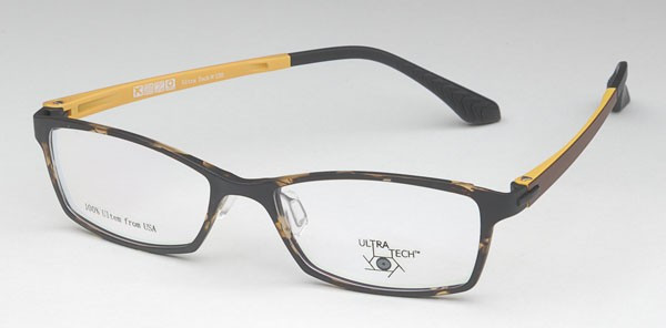 Ultra Tech UT120 Eyeglasses, 3 - Matte Black/Tort