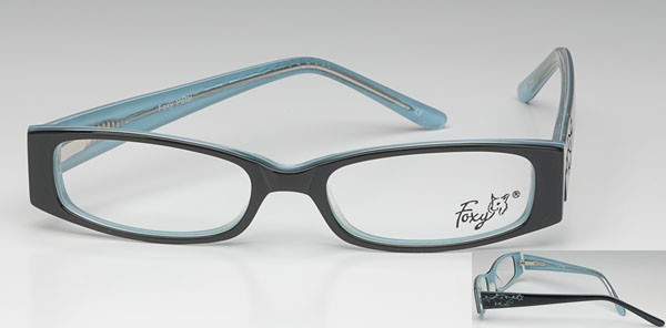 Unique Designs Petal Eyeglasses, Black