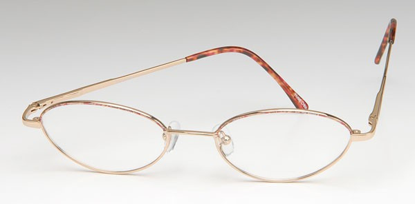 VPs VP103 Eyeglasses, Demi Amber/Gold