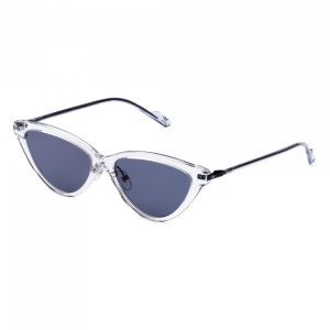 adidas Originals AOK006 Sunglasses, Crystal (Mirrored/Blue) .012.000