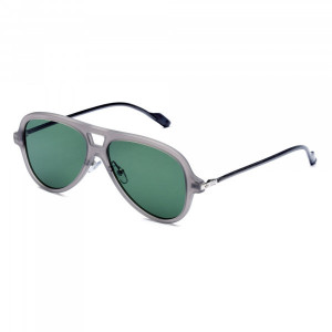 adidas Originals AOK001 Sunglasses, Dark Grey (Full/Green) .070.000