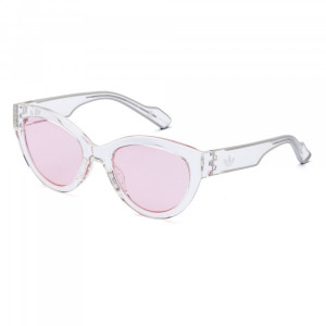 adidas Originals AOG000 Sunglasses, Semi-Trans Crystal (Pink Cosmetic) .012.000
