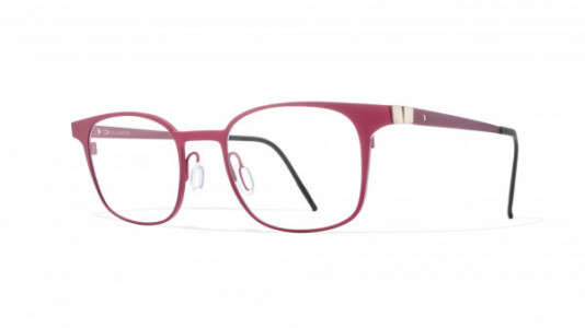 Blackfin Brooklyn Eyeglasses, Red & Titanium - C751