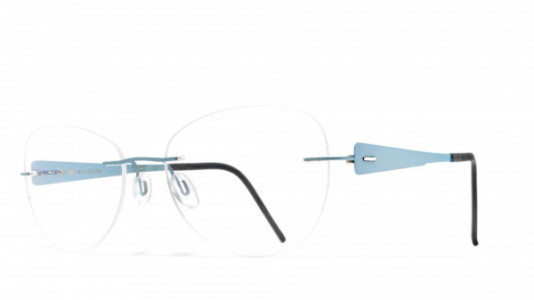 Blackfin Coos Bay Eyeglasses, Metallic L.Blue - C719