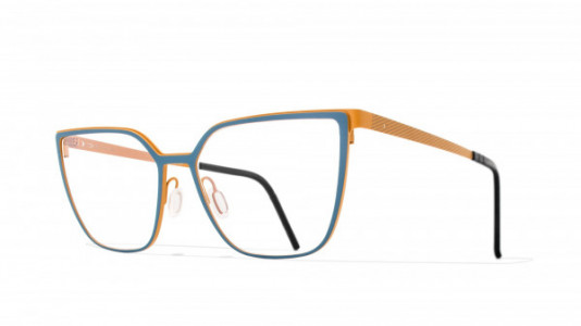 Blackfin Doran Eyeglasses, Blue & Brown - C680