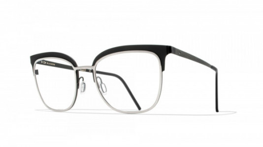 Blackfin Elliott Key Eyeglasses, Silver & Black - C859