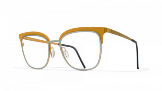 Blackfin Elliott Key Eyeglasses, Silver & Ocher - C856