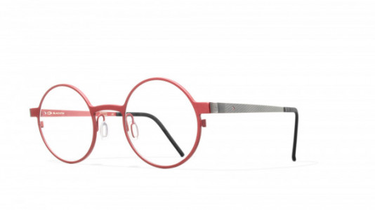 Blackfin Grayland Eyeglasses, Red & Titanium - C758