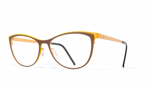 Blackfin Halley Eyeglasses, Grey & Brown - C613