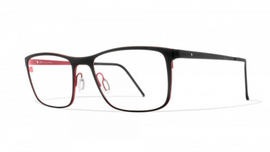 Blackfin Hammond Eyeglasses, Black & Red - C601