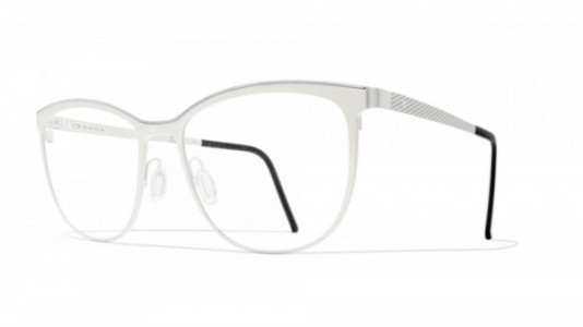 Blackfin Harrisville Eyeglasses, White & Silver - C832
