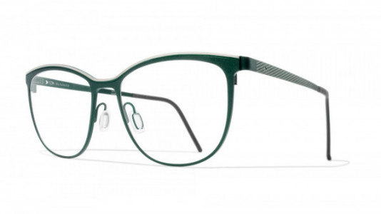 Blackfin Harrisville Eyeglasses, Green & Silver - C835