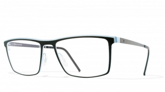 Blackfin Hudson Eyeglasses, Black & L.Blue - C648