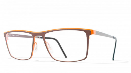 Blackfin Hudson Eyeglasses, Brown & Orange - C647