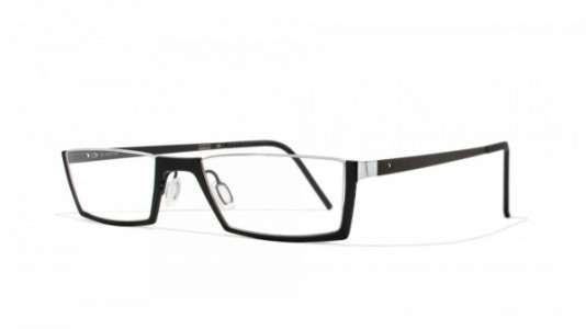 Blackfin Lamar Eyeglasses, Black & Silver - C749