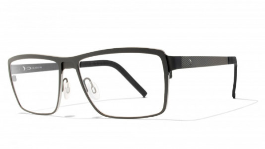Blackfin Redwood Eyeglasses, BLACK/SILVER 532