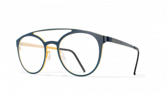 Blackfin Saint Martin Eyeglasses, BLUE/MUSTARD 588