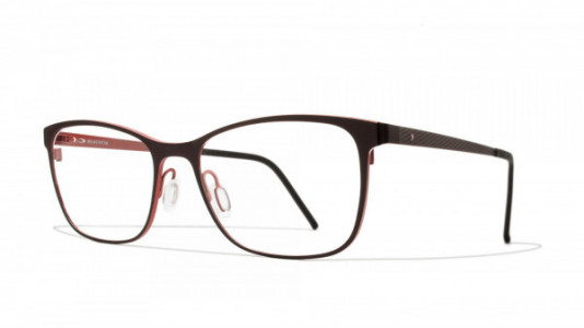 Blackfin Salishan Eyeglasses, Moka & Red - C589