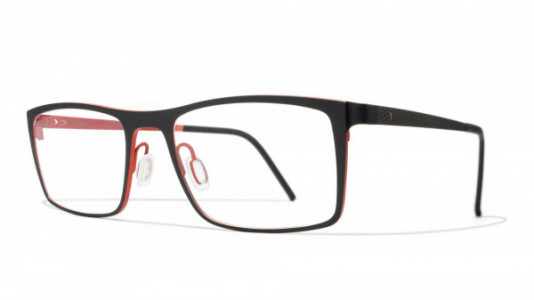 Blackfin Waldport Eyeglasses, Black & Red - C814