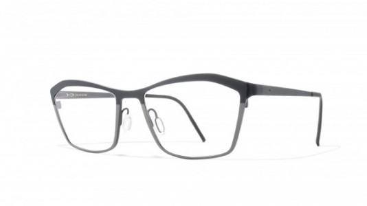 Blackfin Yarmouth Eyeglasses, Dark Blue & Titanium - C767