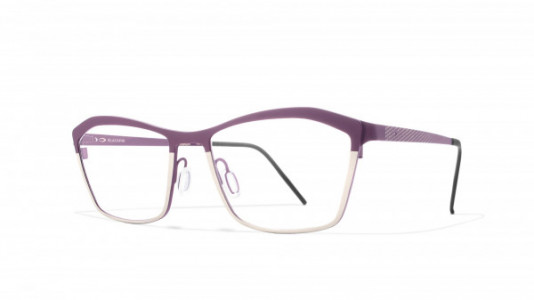 Blackfin Yarmouth Eyeglasses, Plum & Titanium - C762