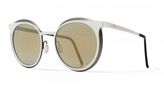 Blackfin Sunset Reef Sunglasses, White & Brown - C839