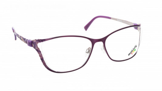 Mad In Italy Begonia Eyeglasses, Purple V01