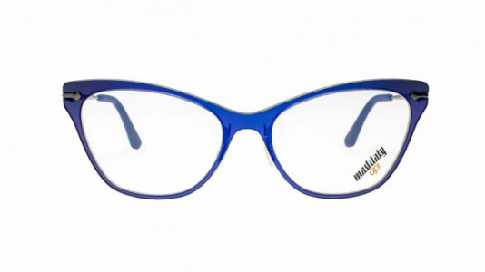Mad In Italy Butterfly Eyeglasses, F05 - Blue/Grey
