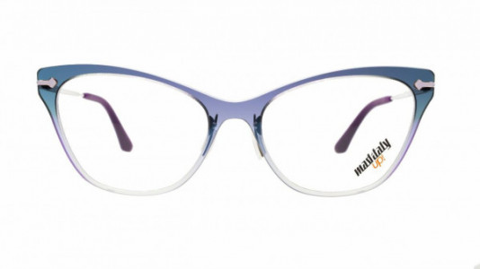 Mad In Italy Butterfly Eyeglasses, V04 - Purple/Clear
