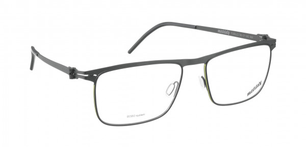 Mad In Italy Fusillo Eyeglasses, Black/Lime N01