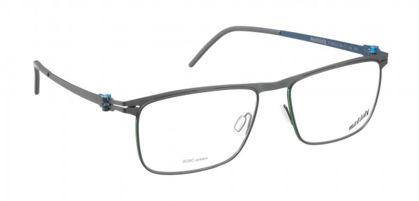 Mad In Italy Fusillo Eyeglasses, Grey/Green G03