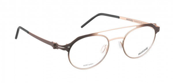 Mad In Italy Panzerotto Eyeglasses, Brown/Gold O03