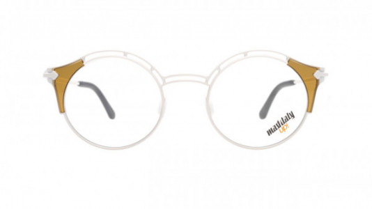 Mad In Italy Rigoletto Eyeglasses, M03 - White/Green