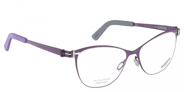 Mad In Italy Terra Eyeglasses, Bobo Purple Titanium X04