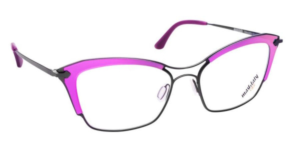 Mad In Italy Traviata Eyeglasses, Black & Purple - H02