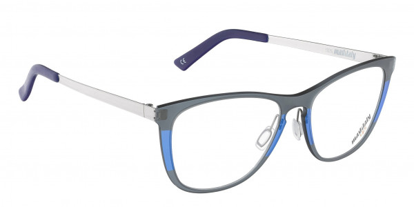 Mad In Italy Verza Eyeglasses, Mirror Blue Stripes B55