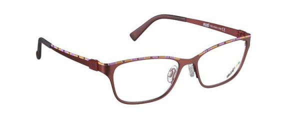 Mad In Italy Violetta Eyeglasses, Red/Multi R03