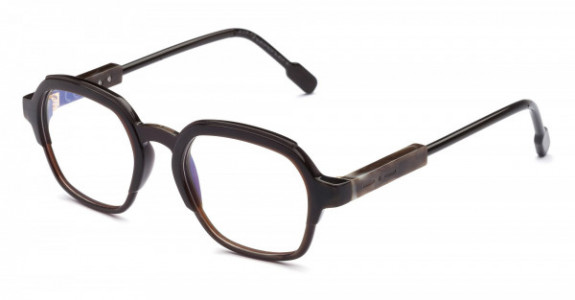 Italia Independent Oliver Eyeglasses, Brown Acetate .044.041