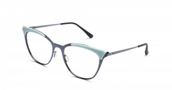 Italia Independent Amy Eyeglasses, Black Glitter Glossy .009.GLT