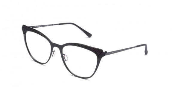 Italia Independent Amy Eyeglasses, Black Matte .009.000