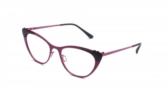 Italia Independent Adel Eyeglasses, Crackle Violet .CRK.017