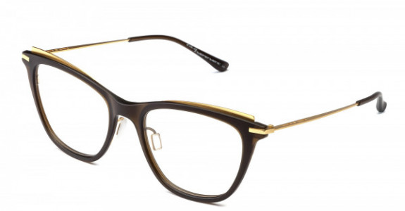 Italia Independent 5350 Eyeglasses, Brown/Gold .044.120