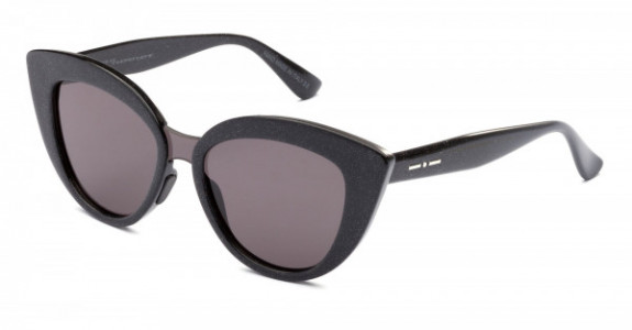 Italia Independent Messina Sunglasses, Holographic Black (Full/Grey) .009.OLG