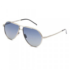 Italia Independent Dominique Sunglasses, Silver (Shaded/Blue) .075.000