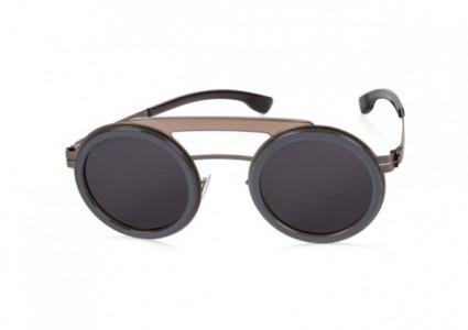 ic! berlin Pompom Sunglasses, Graphite-Rocky-Grey