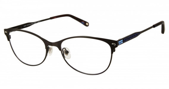 Jimmy Crystal MILOS Eyeglasses, BLACK