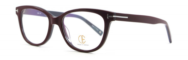 CIE SEC132 Eyeglasses, BURGUNDY/GREY (2)